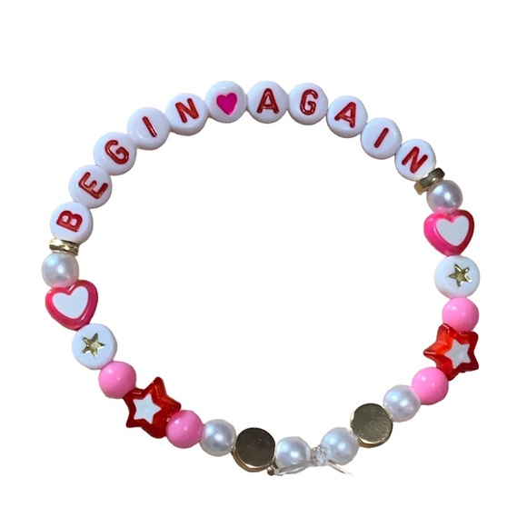 5 for $20 Taylor Swift Friendship Beaded Bracelet
“Begin Again” - Picture 1 of 1